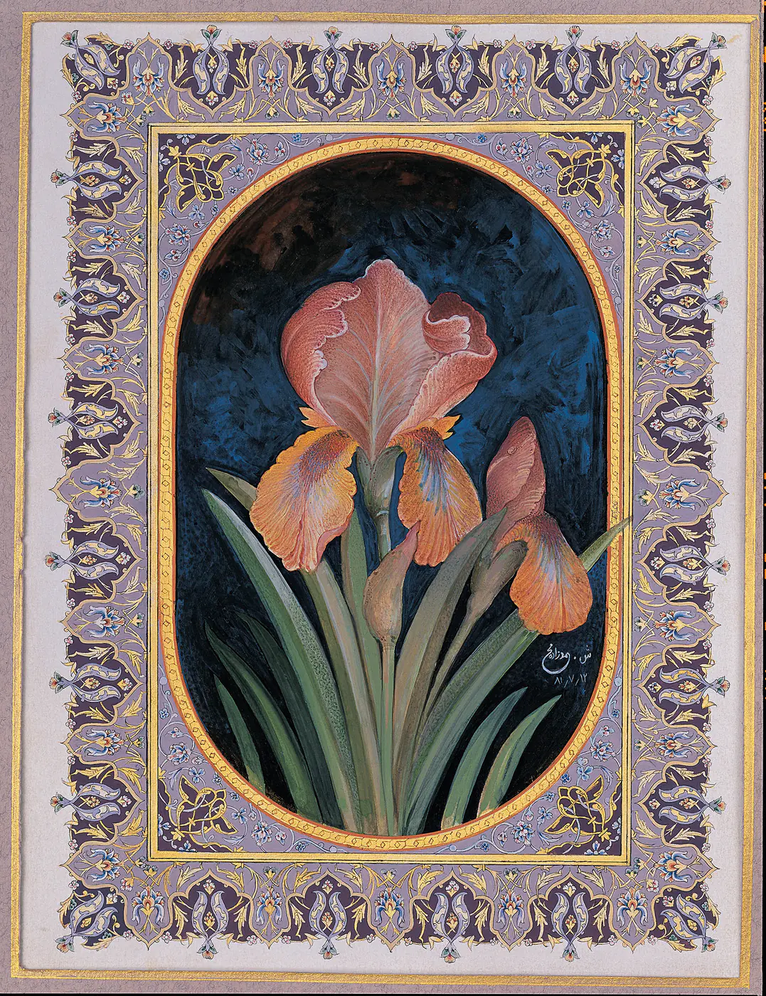 گل زنبق، از آثار شهرزاد محمدزاده