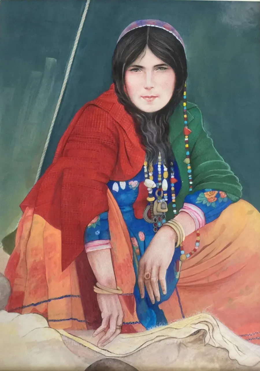 چهرهنگاری ۱۸، اثر شهرزاد محمدزاده