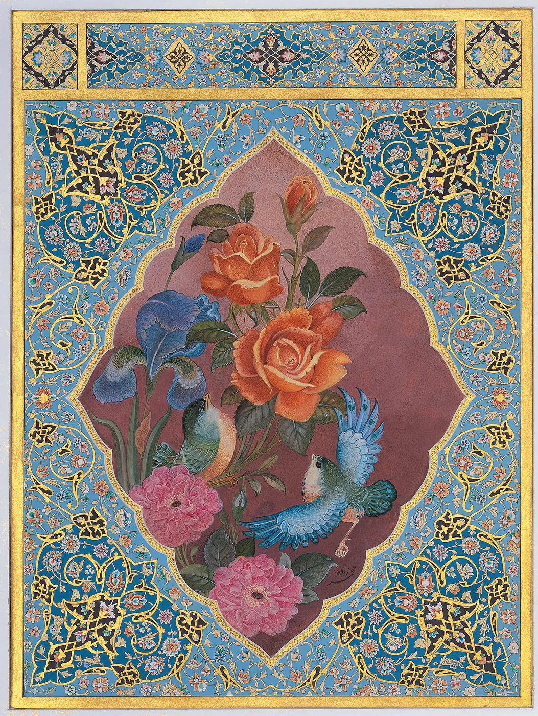 گل و مرغ ۴، اثر شهرزاد محمدزاده